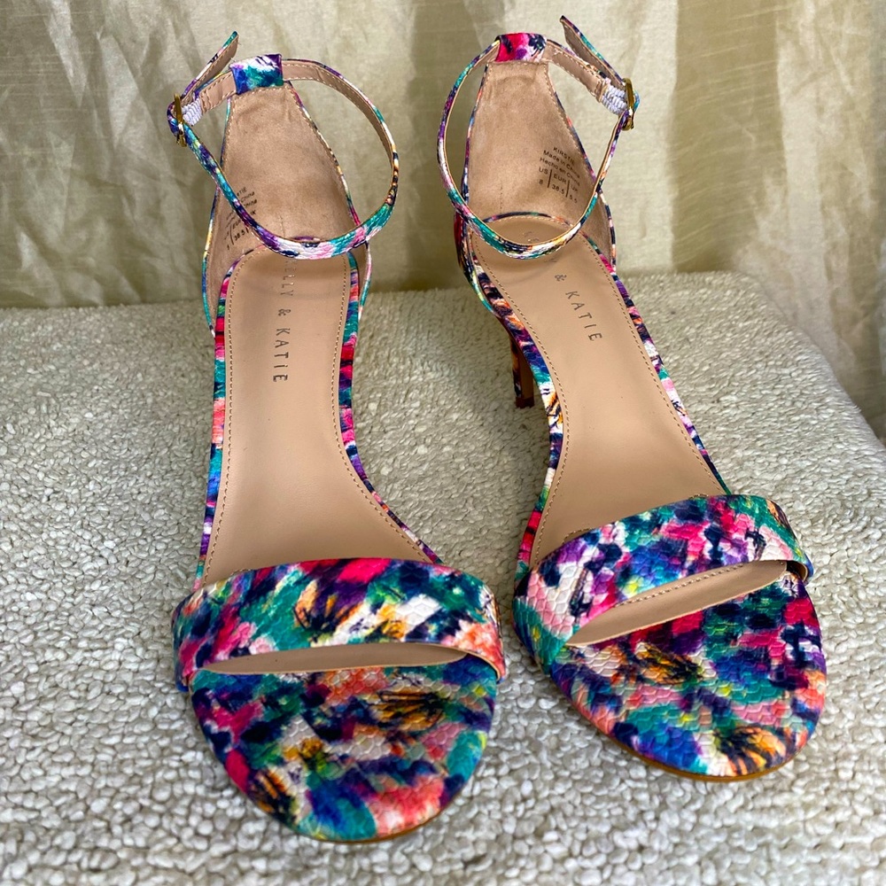 Colorful Kelly & Katie Heels